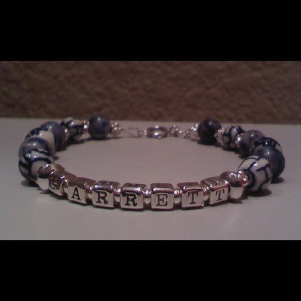Made To Order! Sterling Silver Name Bracelets